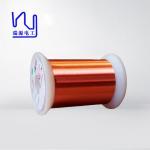 Polyurethane 155 / 180 Enamel Copper Winding Wire Super Thin Solderable Hot Wind for sale