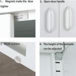 Assemble Household Dining Room Side Cupboards For Home Use