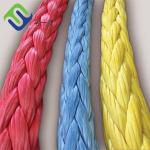 High Strength 12 Strands Synthetic 100% Uhmwpe Marine Rope For Mooring for sale