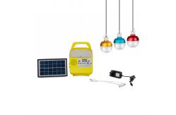China OEM 3W*3PCS Solar Powered Emergency Light With Solar Charging supplier