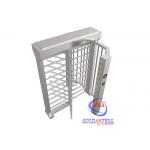 RFID Card Face Full Height Turnstile High Saftey Single / Double Lane For Prison for sale