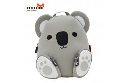 China Popular soft backpack koala style 0.3kg quality zipper kids toddler backpack supplier