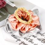 Hair Bow Mulberry Silk Scrunchies Healthy Colorful 0.03kg Weight for sale