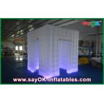 Wedding Photo Booth Hire Custom White Inflatable Photo Booth Shell Enclosure Inflatable Cube Tent Portable for sale