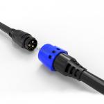 Push Pull IP67 Power Connector 3 Pin Male Plug Connector M19 Series for sale