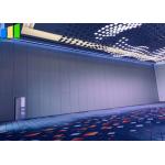 Office Sound Proof Partitions Movable Wooden Finish Aluminum Frame For Wedding Hall for sale