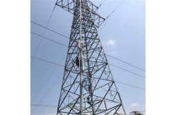 China ASTM A123 Galvanized Lattice Steel Tower For Transmission Line supplier