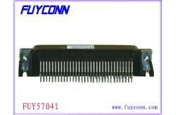 China 64 Pin Centronic PCB Right Angel Female connector Certificated UL supplier