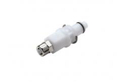 China Acetal Fluid Coupling Quick Connector PLC In Line Hose Barb supplier