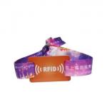 13.56Mhz RFID Concert Wristbands RFID Event Wristband With Customized Logo for sale