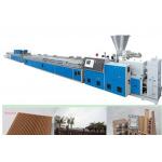Fully automatic PVC WPC Plastic Profile Extrusion Line Wood Plastic Composite Machinery for sale