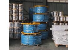 China Anti Twisting Galvanized Braided Steel Wire Rope Overhead Conductor Stringing supplier