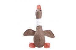China Interactive Stuffed Duck Dog Toy Stuffed Dog Toys For Aggressive Chewers supplier