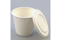 China 109MM Biodegradable Sugarcane Bagasse Cup Compostable Coffee Cup Lids supplier
