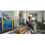High Speed Two Screw Plastic Profile Extruder Line For Door Frame / Ceiling for sale