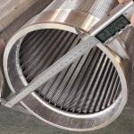 Inlet Pulp Consistency 1-4 Basket for Paper Industry with Minimum Slot Width 0.10 Mm for sale
