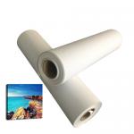 Glossy Polyester Canvas Roll For Large Format Inkjet Printing