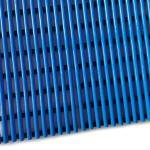 Comfortable Barefoot Anti Slip PVC Floor Mat Wet Area Matting Tubular Design for sale