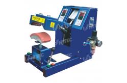 China Pneumatic Digital Cap Heat Pressing Machine For 150x60 MM Plate supplier