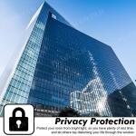 Scratch Resistant Building Window Reflective Film UV Blocking for Commercial Residential