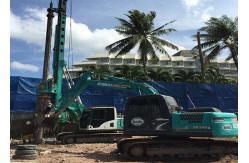 China 80kNm Hydraulic CFA Multifunctional Drilling Rig Ground Screw Pile Driver Machine supplier