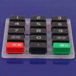 Customized Push Button Switch Cap Silicone Rubber Sleeving