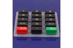 China Customized Push Button Switch Cap Silicone Rubber Sleeving supplier