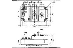 China IGBT Power Module 1DI300M-050 POWER TRANSISTOR MODULE  FUJITSU IGBT Power Module supplier