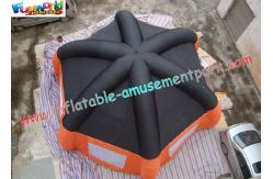 China Custom 9M Inflatable Party Tent , PVC Tarpaulin / PVC Coated Nylon Dome Inflatable Tent supplier