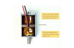 China 24W Double Holding Pulse Solenoid For DC Charging Gun Electronic Lock supplier
