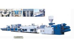 China Twin Pp Pipe Production Line / Automatic Pipe Extrusion Machine supplier