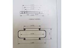 China 1B20 Phoenix Air Spring Single Convoluted 230116-1 Helper Air Bag supplier