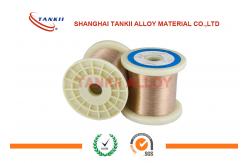 China Manganese Copper Electric Resistant Wire Good Stability For Emitter Resistor supplier
