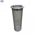 Dust water treatment 304 316 316L stainless steel Johnson wedge wire screen/ mine sieve screen for sale
