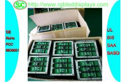 China Programmable Super HD Hanging Led Screen Display Message Picture Back Service supplier