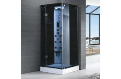 China Tempered Glass Sliding Door Enclosed Steam Shower Cabins Aluminum Frame supplier