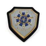 3D High Frequency Soft Heat Press Flower Embossed Tpu Badges Support Welding for sale