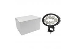 China Oval LED Work Light 24W 12V 24V DC Waterproof Universal Flooding/Spotlight supplier