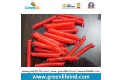 China Mini Retractable Light Green Short Coil Tethers supplier