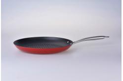 China Enamel Light Cast Iron Grill Pan supplier