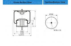 China Bottom Piston Air Ride Kits By Stainless supplier