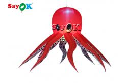 China Event Hanging 3m Led Lighting Inflatable Octopus Tentacle supplier
