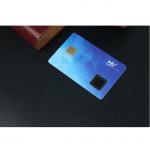 Contact 7816 Chip Fingerprint BLE Beacon ID Card Two Way Authentication for sale