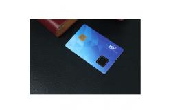 China Contact 7816 Chip Fingerprint BLE Beacon ID Card Two Way Authentication supplier