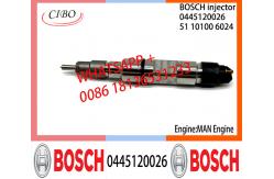 China BOSCH 0445120026 51101006024 Neutral Fuel Injector Assembly 0445120026 51101006024 For MAN supplier