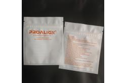 China Teeth Cmyk 120mic MOPP Plastic Packaging Bags Gravure With One Side supplier
