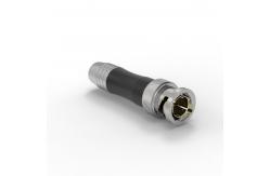 China Metal Male BNC Video Connector Plug With 500 Cycles Durability supplier