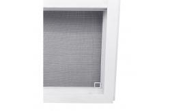 China Top- AAMA Certified Vinyl UPVC Single Hung Windows with Fiberglass Screen Netting Material supplier
