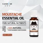 20ml Beard Grooming Products Apricot Grape Seed Organic Moustache Essential Oil for sale