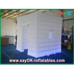 Inflatable Photo Studio Custom Made Logo Inflatable Photo Booth Kiosk Blow-Up With Fan for sale